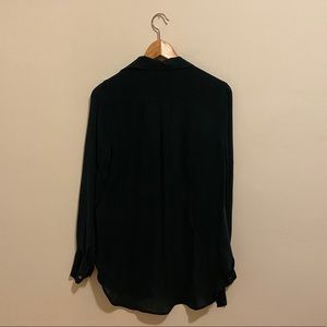 J. Crew Tops - NWT J. Crew Silk Emerald Green Button Down Shirt J. Crew Tops - NWT J. Crew Silk Emerald Green Button Down Shirt